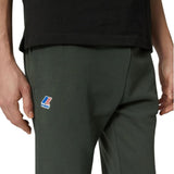 LE VRAI BISHOP POLY COTTON // GREEN BLACKISH