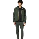 LE VRAI BISHOP POLY COTTON // GREEN BLACKISH