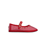 MARY JANE // STUDS SATIN PINK