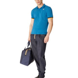 VINCENT CONTRAST STRETCH // BLUE TURQUOISE