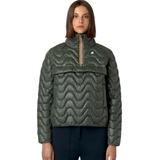 SOJENNE QUILTED WARM // GREEN BLACKISH