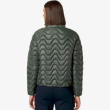 SOJENNE QUILTED WARM // GREEN BLACKISH