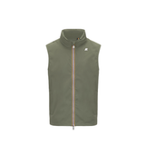 VALEN STRETCH NYLON JERSEY // GREEN LICHEN