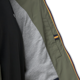 VALEN STRETCH NYLON JERSEY // GREEN LICHEN