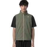 VALEN STRETCH NYLON JERSEY // GREEN LICHEN